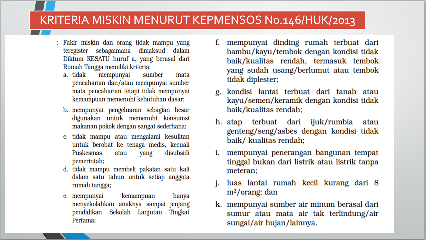 Kriteria Miskin
